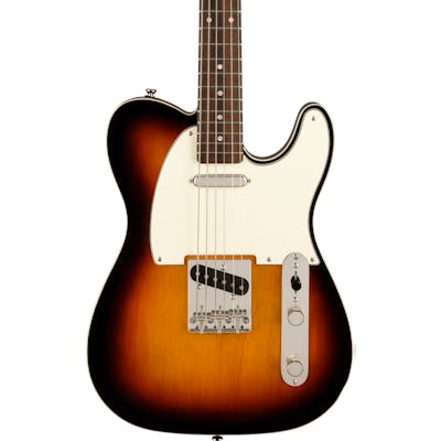 Squier Classic Vibe Baritone Custom Telecaster Electric Guitar in 3 Colour Sunburst